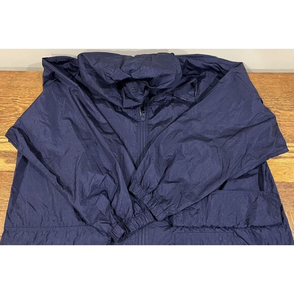 Vintage Whitefish Bay Full Zip Jacket Sz M Windbreaker Anorak Hooded 90s Unisex - Picture 12 of 16